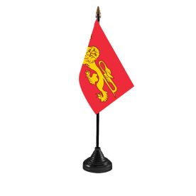 Aquitaine Table Flag