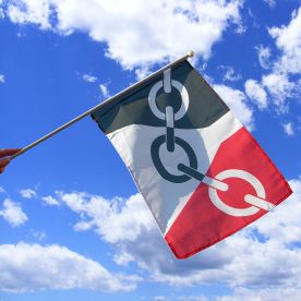 Black Country Hand Waving Flag