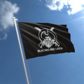 Blackbeard Lives flag