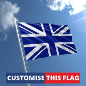 Custom Royal Blue Union Jack Flag