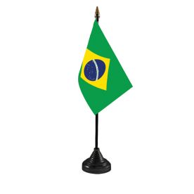 Brazil Table Flag