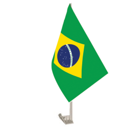 Brazil Car Flag