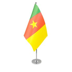 Cameroon table flag satin