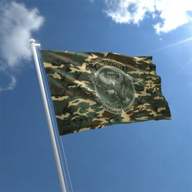 US Camo Airborne Flag