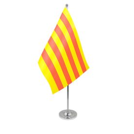 Catalonia table flag satin