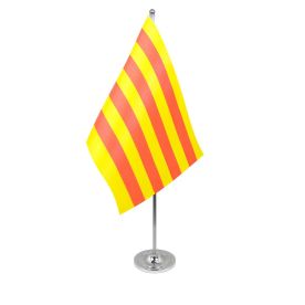 Catalonia table flag satin