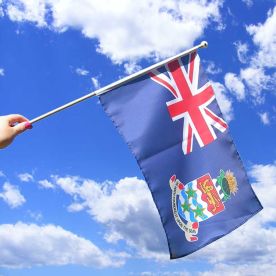 Cayman Islands Hand Waving Flag