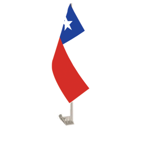 Chile Car Flag