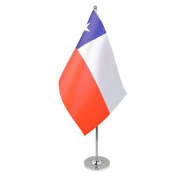 Chile table flag satin