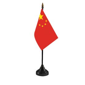 China Table Flag