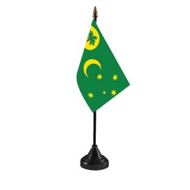 Cocos Keeling Islands Table Flag