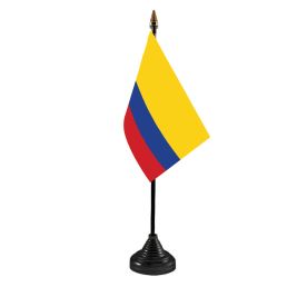 Colombia Table Flag