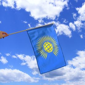 Commonwealth Hand Waving Flag