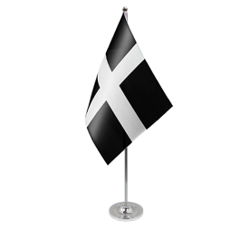 Cornwall table flag satin