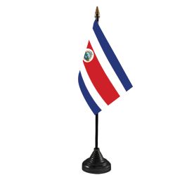 Costa Rica Table Flag