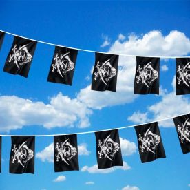 Crossed Sabres Pirate Bunting