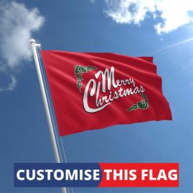 Custom Merry Christmas Flag