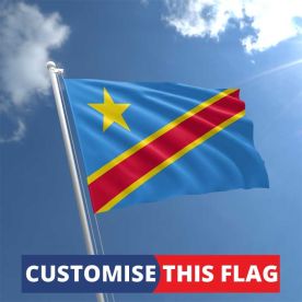 Custom Democratic Republic of Congo Flag