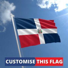 Custom Dominican Republic Flag