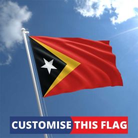 Custom East Timor Flag