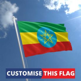 Custom Ethiopia flag