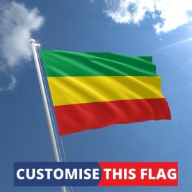 Custom Ethiopia flag