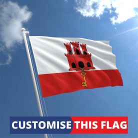 Custom Gibraltar Flag