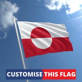 Custom Greenland Flag