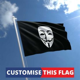 Custom Guy Fawkes Flag