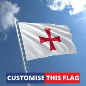 Custom Knights Templar Flag