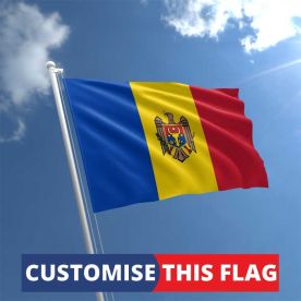 Custom Moldova Flag