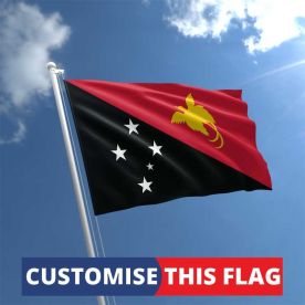 Custom Papua New Guinea Flag