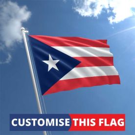 Custom Puerto Rico Flag