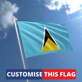 Custom St Lucia Flag