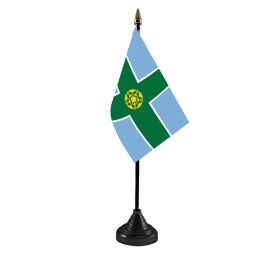 Derbyshire Table Flag