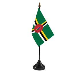 Dominica Table Flag