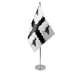 Flintshire table flag satin