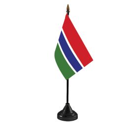 Gambia Table Flag