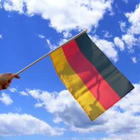 Germany Hand Waving Flag