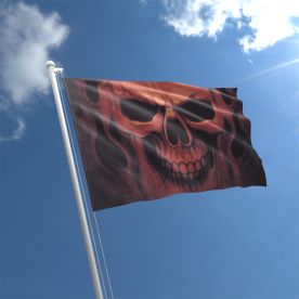 Skull Ghost Flag