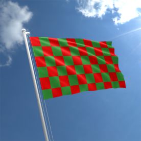Green & Red Chequered Flag
