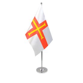 Guernsey table flag satin