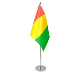 Guinea table flag satin