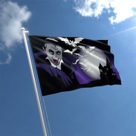 Halloween Vampire Flag