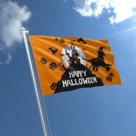 Happy Halloween Flag 3ft x 2ft