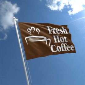 Hot Coffee Flag