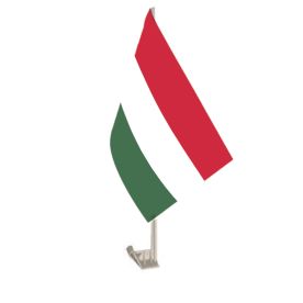 Hungary Car Flag