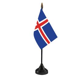 Iceland Table Flag