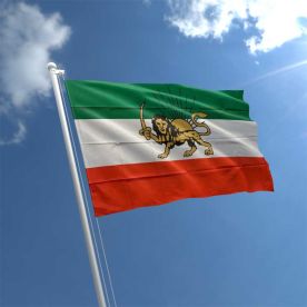 Iran Persia flag 5ft x 3ft
