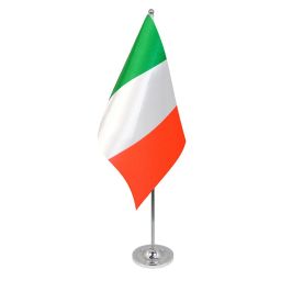 Italy table flag satin